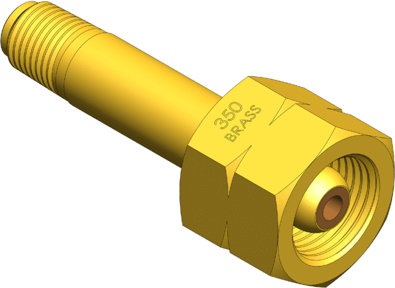INL350BR4M48R GFP GasFlo Products, Cylinder Connection